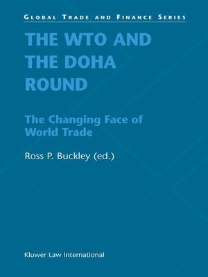 cover image of The WTO and the Doha Round